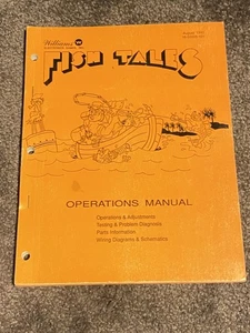 Pinball Manual, Fish Tales, Williams, Operations Manual 16-50005-101 - Picture 1 of 2
