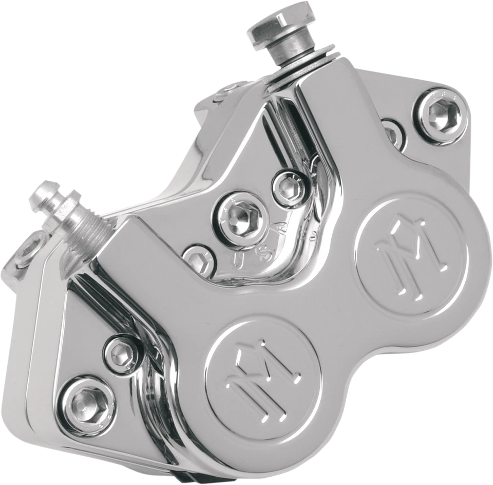 PERFORMANCE MACHINE (PM) Brake Caliper - 125 X 4S - Polished 0052-2200-P - Image 1 of 1