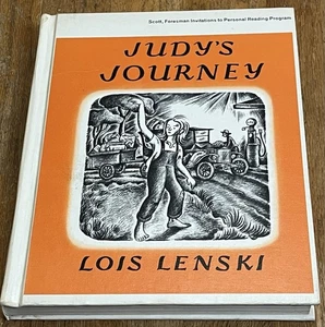 JUDY'S JOURNEY : by Lois Lenski : hardcover : vintage - Picture 1 of 6