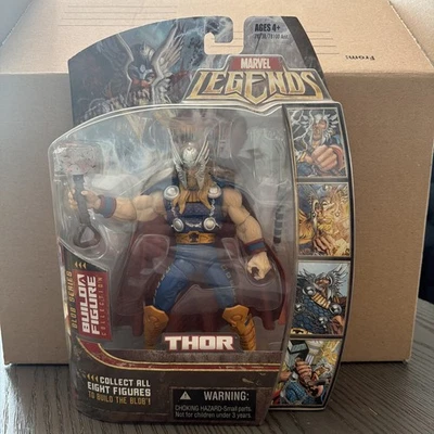 Figura de acción Thor Marvel Legends Build A Figure Blob Series 2006 Hasbro NUEVO Foto 1 de 2