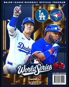2025 Toronto Blue Jays vs Los Angeles Dodgers Official World Series Program MLB - Picture 1 of 1
