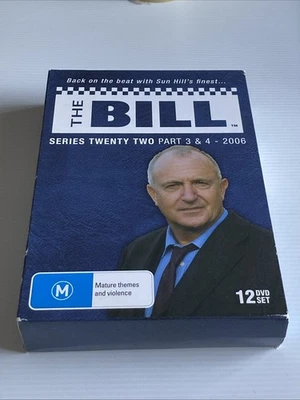 The Bill : Series 22 Part 3 & 4 (DVD, 12-Disc Box Set)  Twenty Two Pt 3 and 4 - image 1 of 4