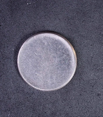 US mint dime blank type 2 with rim unstruck error coin clad 10c FREE SHIPPING - Image 1 of 2