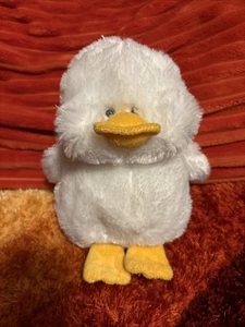 GANZ Webkinz White Duck Plush Stuffed Toy HM148 No Code 9” - Picture 1 of 7