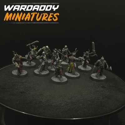 Warhammer 40k Chaos Cultists pintado profesional ×10 PP1 Games Workshop Foto 1 de 4