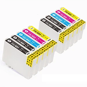 10 Ink Cartridges for Epson Stylus D120 DX4450 DX8400 S21 SX210 SX410 - Picture 1 of 7