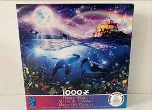 Paternoster Rainbow Orcas 1000 Piece Puzzle Ocean Magic - Picture 1 of 4