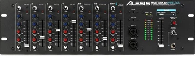 Alesis MultiMix 10 Wireless Rackmount Mixer with Bluetooth - Image 1 of 4