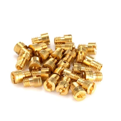25 Stück Hauptdüsen M6 für Dellorto Vergaser Düsen M6 Vergaserdüsen Set Nozzles