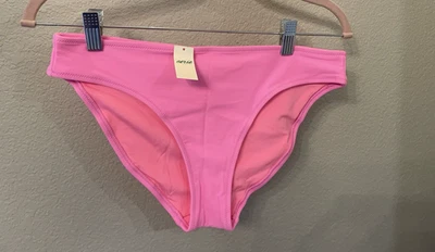 NEW! Aerie Pink Bikini Bottom Medium Swimsuit Beach Resortwear Sexy Cruise - Image 1 of 4