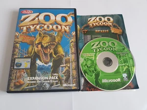 Zoo Tycoon 1 Dinosaur Digs Expansion Pack Game PC CD Rom Microsoft Simulator - Picture 1 of 4