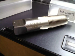 Grifo de tubo de acero de alta velocidad 1/4-18 NPT - Imagen 1 de 1