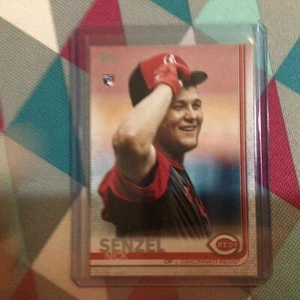 NICK SENZEL 2019 Topps Update Series Rookie Variation SP #US50 Reds RC - Picture 1 of 2