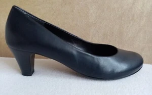 GABOR Pumps Gr. 38,5 Gr. 5,5 Leder dunkelblau - Bild 1 von 5