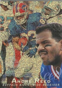 ANDRE REED 1997 FLAIR SHOWCASE #58 (ROW 0) BUFFALO BILLS