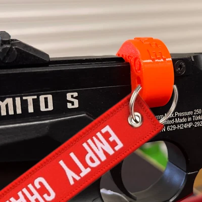 Reximex Mito Safe Magazine Air Pistol Safety Flag Empty Chamber Indicator - Image 1 of 4