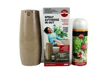KIT NO FLY ZONE EROGATORE SPAY AUTODOSE IN-OUT + INSETTICIDA NO FLY 400ML ACTIVA