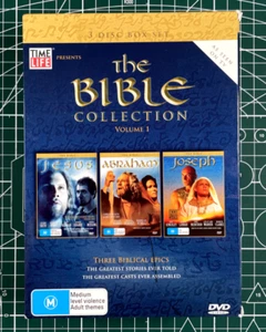 The Bible Collection Vol 1-3 DVD Box Set - 9 Discs - Time Life - VGC - Classic - Picture 1 of 9