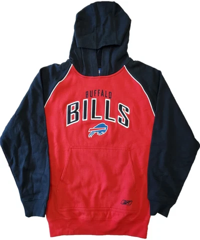 Buffalo Bills Youth Reebok Tailback Red Sweater Hood Cover