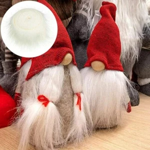Kunstfell Stoff Lang Plüsch Flauschig Tuch Weich Kostüm DIY Nähen Basteln Ränder - Bild 1 von 23