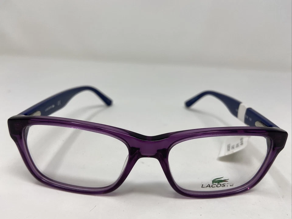 MARCO DE GAFAS LACOSTE L3612 514 49-16-135 PÚRPURA/AZUL BORDE COMPLETO 4998 Foto 1 de 4