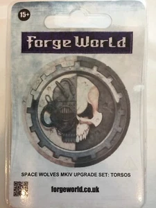 OOP NIB Forge World SPACE WOLF torso SPACE WOLVES MKIV - Picture 1 of 3