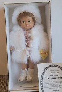 1997 Effanbee Christmas Patsy Doll Ice Skates Fur Coat with Original Box & Tag - Picture 1 of 10