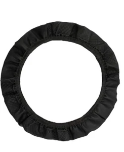 Round Steering Wheel Cover Gear, Universal Microfiber Leather Protector Non-slip - Picture 1 of 4
