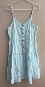 Süßes Trägerkleid/Sommerkleid in mintblau Gr 36 *Baumwolle* - Bild 1 von 6
