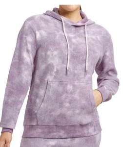 Member's Mark Women's Soft Classic Fit Reverse Fleece Hoodie War Plum Size Small - Picture 1 of 8