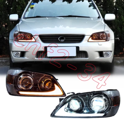Par de faros proyectores LED DRL Altezza para Lexus IS200 IS300 1998-05 Foto 1 de 4