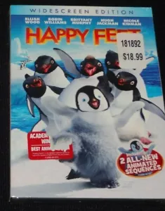DVD Happy Feet (2006 Warner Bros.) Ejijah Wood Robin Williams Brittany Murphy... - Bild 1 von 2
