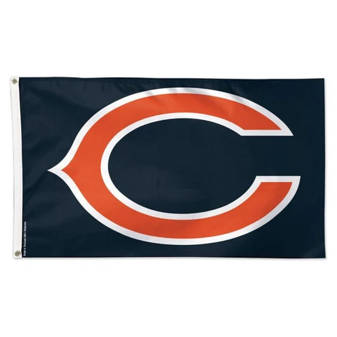 Chicago Bears "C" Football Flag ~ Large 3'X5' ~ NFL ~ FREE SHIPPING Cover
