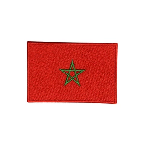 Parche de bandera del país de Marruecos parche bordado para coser insignia - Imagen 1 de 1