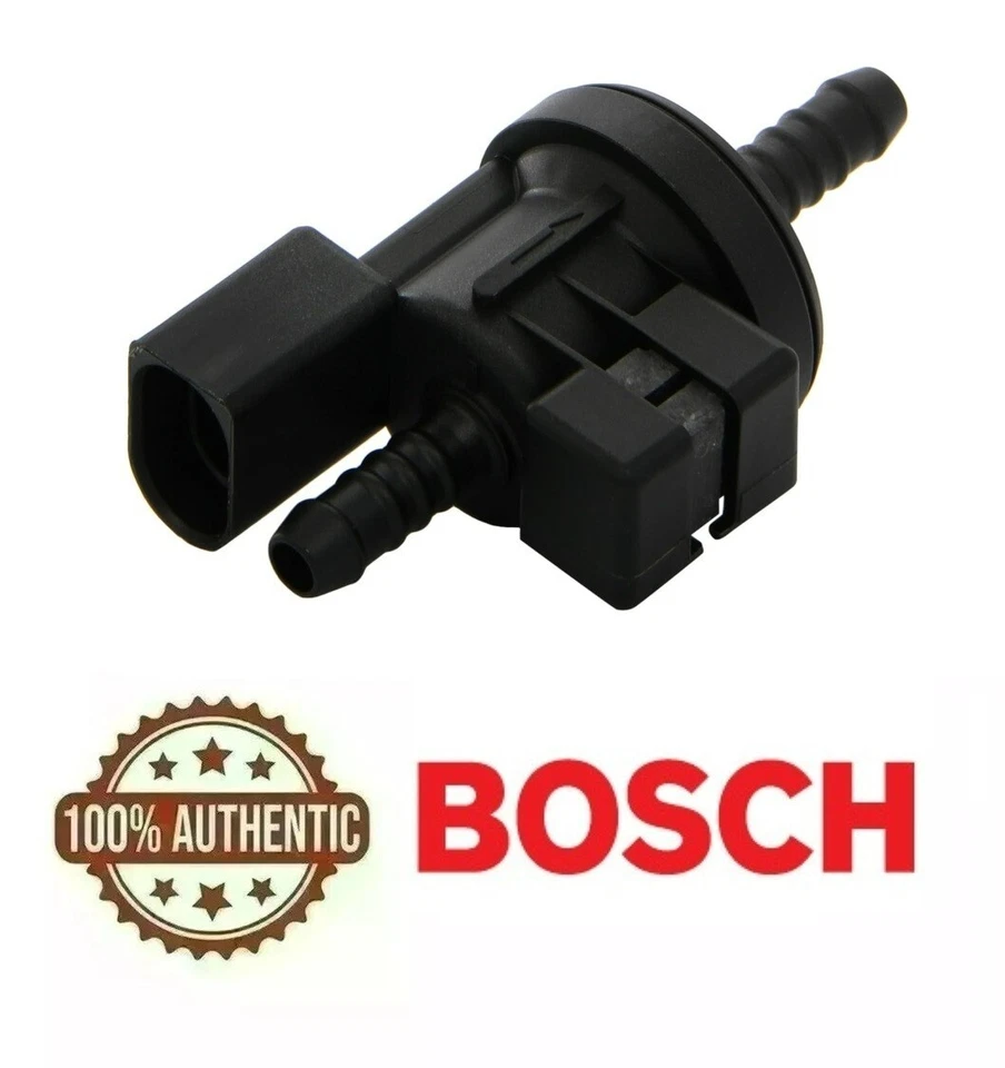 Válvula de purga OEM BOSCH 06E906517A para bote de vapor de combustible para Audi A4 A5 VW GTI Foto 1 de 2