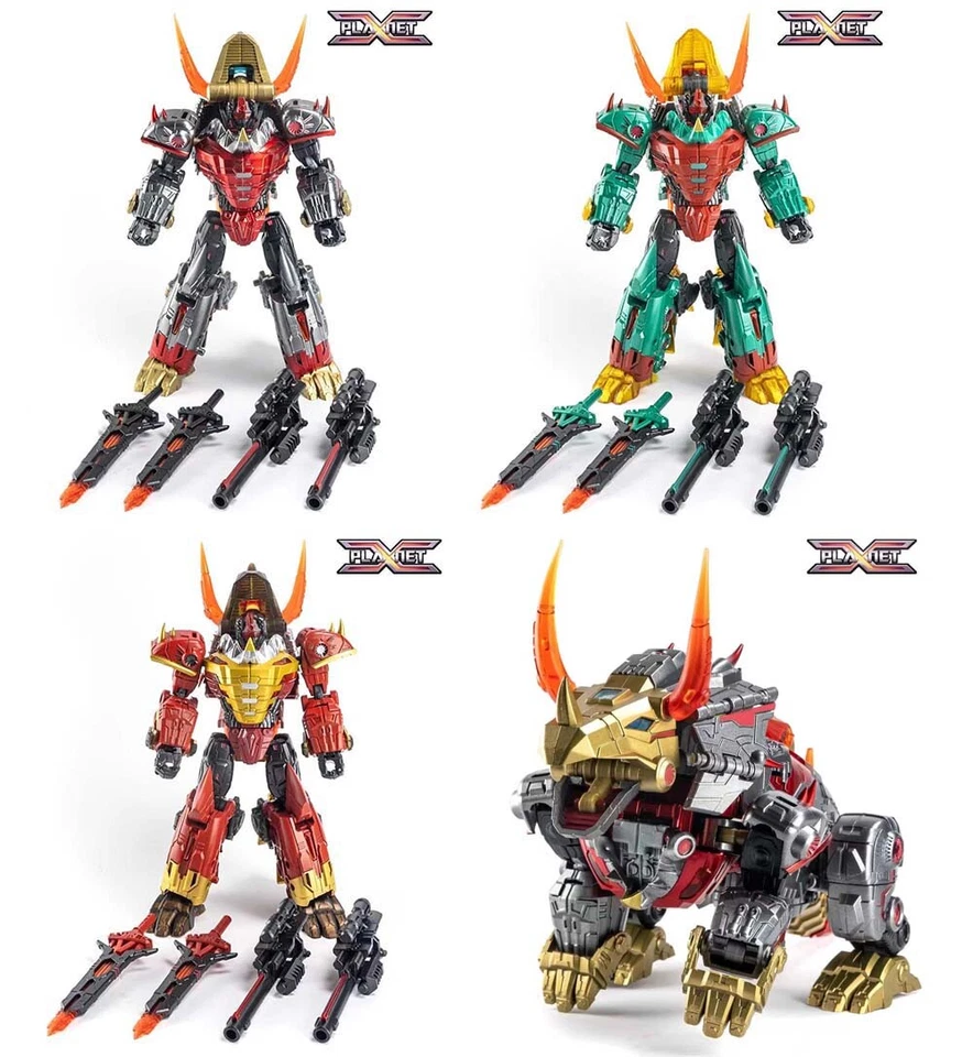 Planet X PX-05 PX-05M PX-05G PX-05R Dinobot Quirinus FOC Slag Slug Action Figure - Image 1 of 4