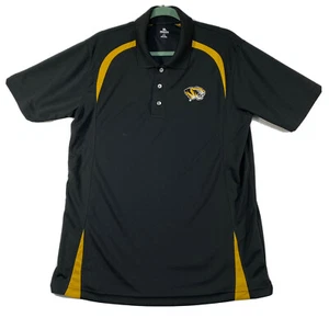 MISSOURI TIGERS Knights Apparel Short Sleeve Polo Shirt Mens Size L Mizzou NCAA - Picture 1 of 8
