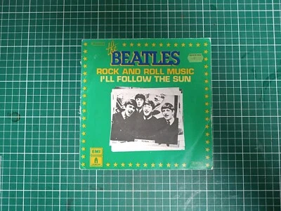 Sp 45t - The Beatles - Rock'n'Roll Music - C010-04461 - Fr 1977 VG/VG+ - Photo 1/4