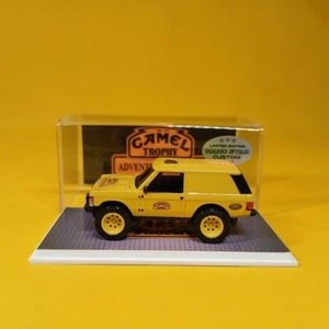 Hot Wheels RANGE ROVER CLASSIC Yellow CAMEL (WANGSTAR CUSTOM) Limited REAL RIDER - Picture 1 of 15