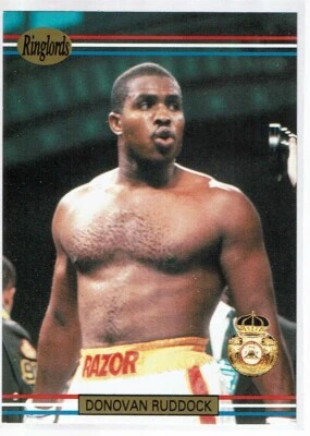 Maquinilla de afeitar Players International Ringlords Boxeo 1991 Donovan Ruddock #2 Foto 1 de 2