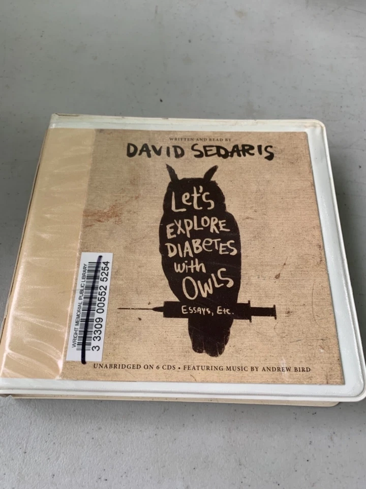 Shelf174F Audiobook~ Let’s explore diabetes with owls David sedaris unabridged  — 第 1/1 张图片