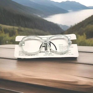 ANTHONY MARTIN NEW YORK EYEGLASSES FRAME. CINDY.50-18-130. BLUE 16 .$100.00. - Picture 1 of 6