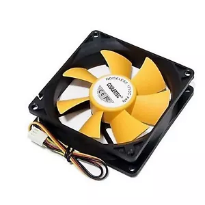 Estuche de computadora PC Ventilador de refrigeración Enfriador 3 pines 4 pines Silencioso Bajo Ruido 92mm 92x92x25mm - Imagen 1 de 4