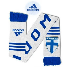 Adidas Schal Fanschal Suomi Finnland 3S Scarf III blau/weiss Z19660 Fussball - Bild 1 von 6