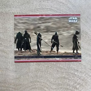 2020 Star Wars Rise Of Skywalker Serie 2 Rosso #26 Arrivano i Cavalieri di Ren /199 - Foto 1 di 2