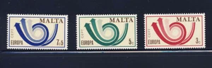Malta 1973 Europa Stamp Set #469-71 MNH FREE Ship after 1st Lot - Picture 1 of 1