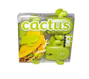 New Joie Cactus Shaped Easy Filling Taco Shell Holders Set of 4 BPA Free - Picture 1 of 1