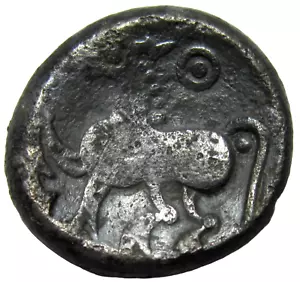 CELTIC, DANUBE. SILVER TETRADRACHM IMITATING PHILIP II, C. 3rd-2nd BC KUGELWANGE - Picture 1 of 3