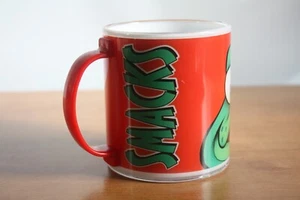 Rare Vintage Kellogg's Smacks Plastic Cup Mug Breakfast Cereal - Imagen 1 de 5