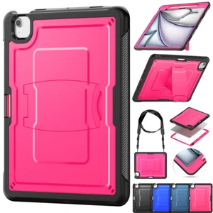 For iPad Air Pro 13" M2 M3 M4 2025 Shockproof Heavy Duty Tough Stand Case Cover - Picture 1 of 52